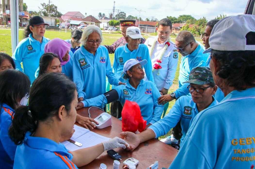 Siantar Marihat meriahkan gebyar lansia 2025