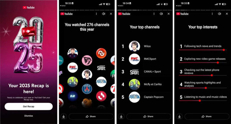YouTube n’assume plus ses YouTube Rewind, toutes les vidéos sont cachées