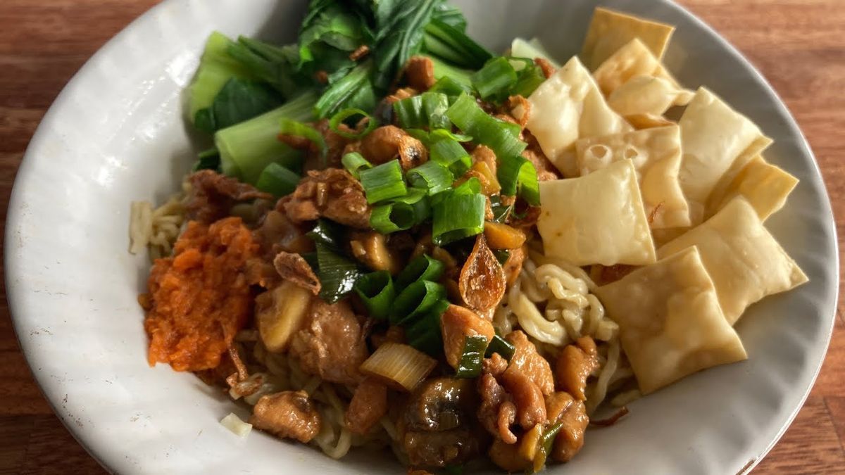 Resep Mie Ayam Rumahan yang Kenyal dan Gurih, Ini Bumbunya