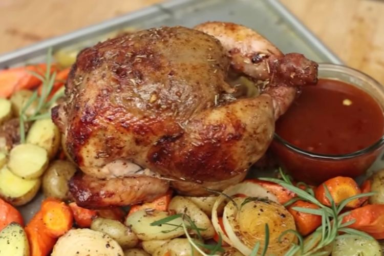 Natal Makin Meriah! Resep Ayam Panggang Oven Lezat dan Lembut