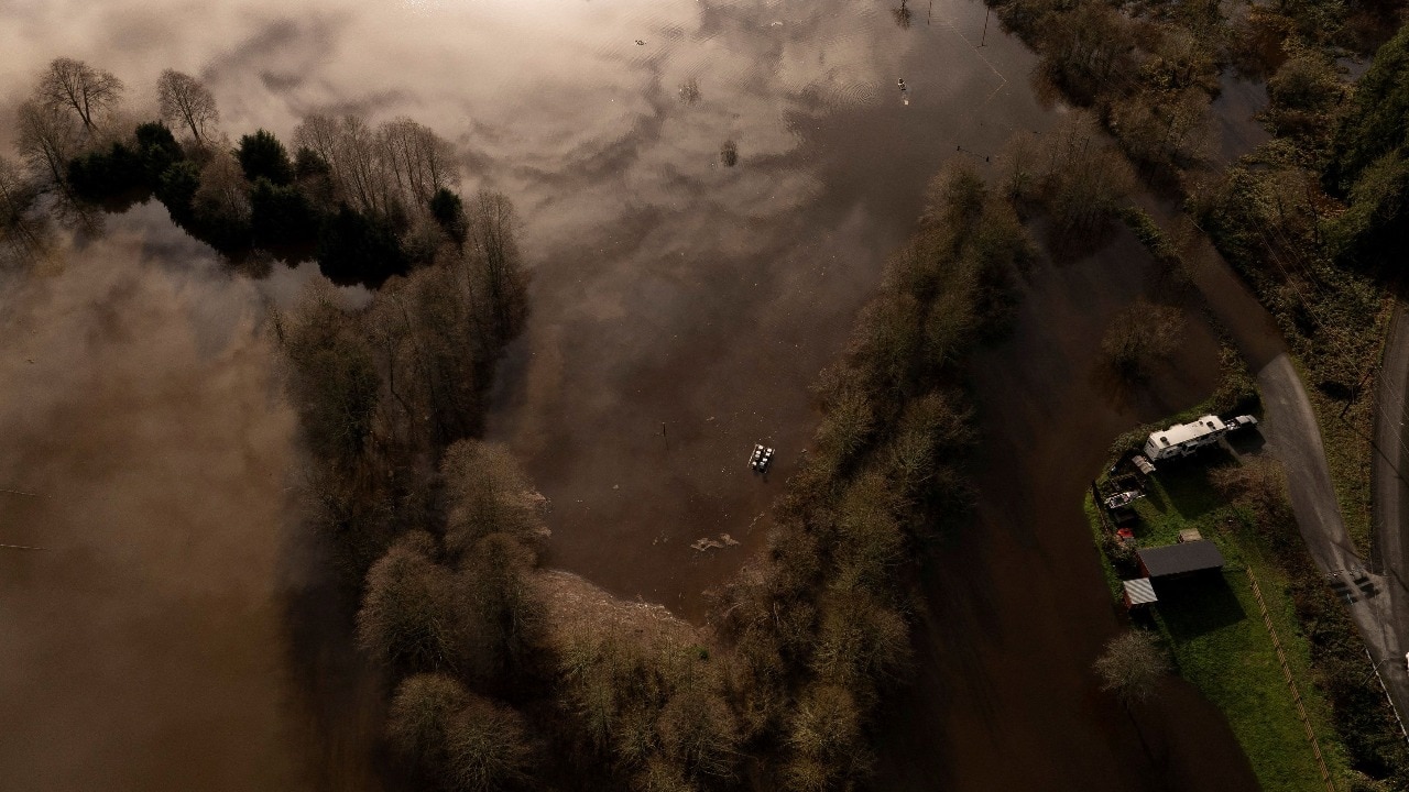 Washington underwater as atmospheric river unleashes rain havoc. What ...