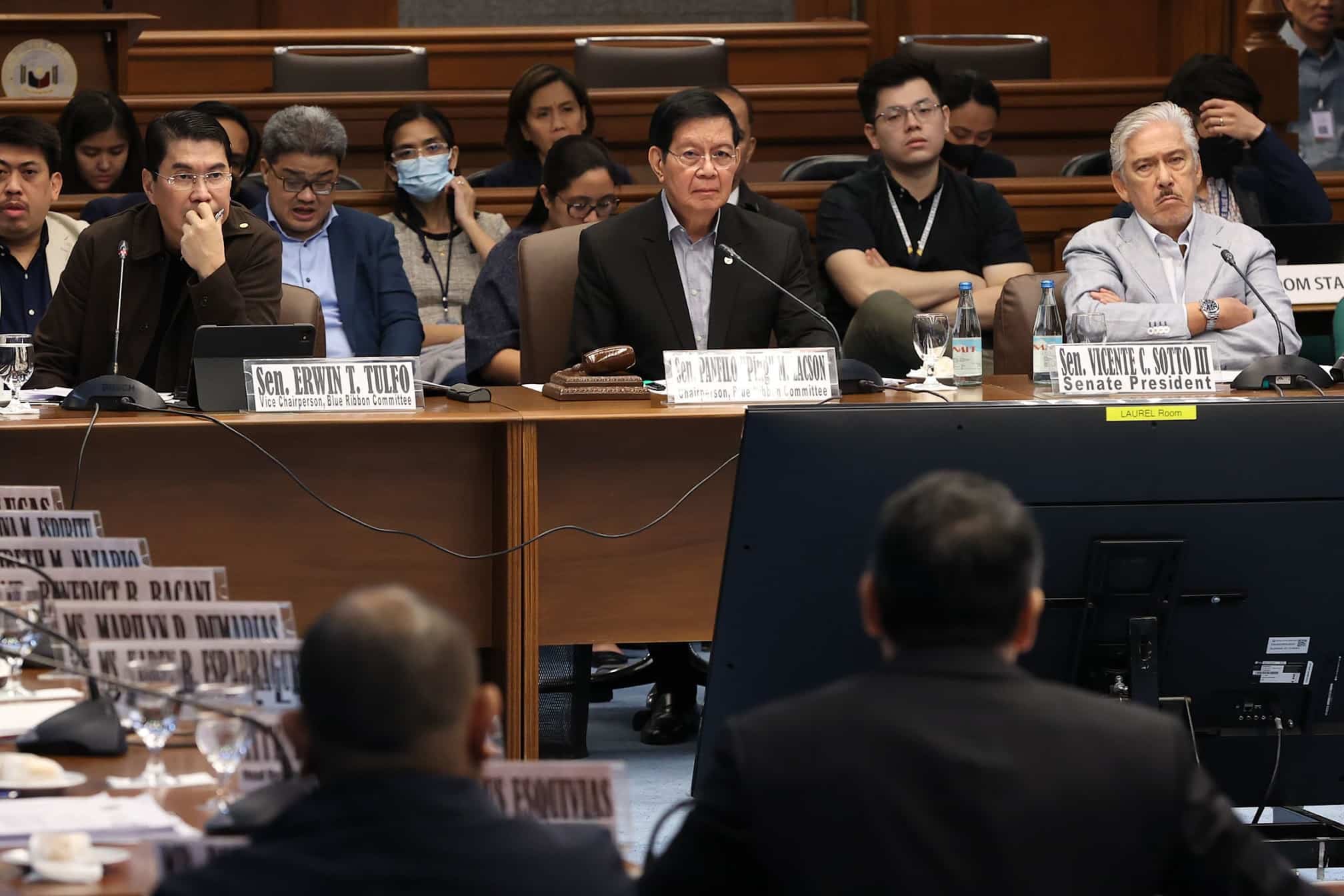 Senate Blue Ribbon to seek criminal charges vs district engineers