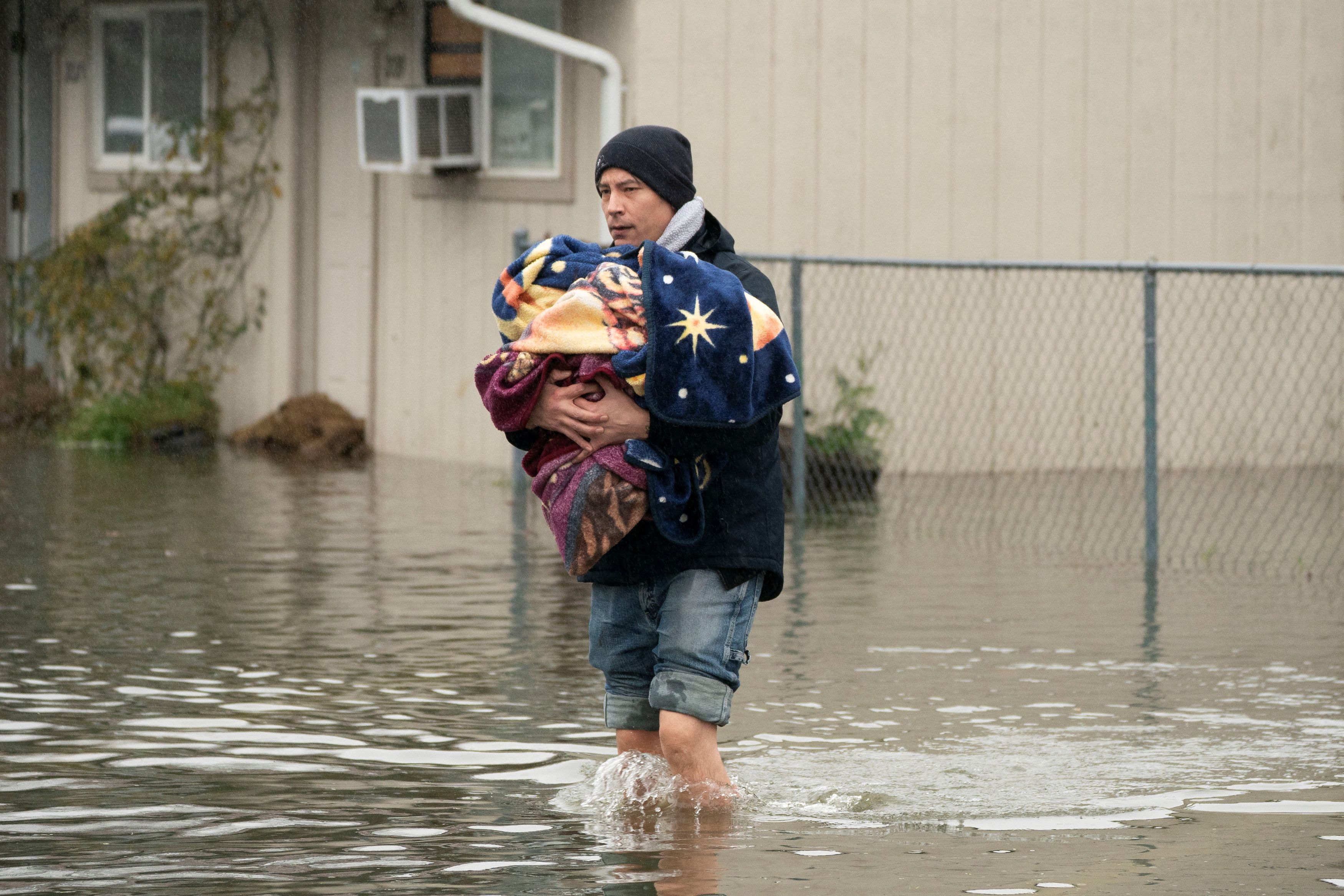 Washington underwater as atmospheric river unleashes rain havoc. What ...