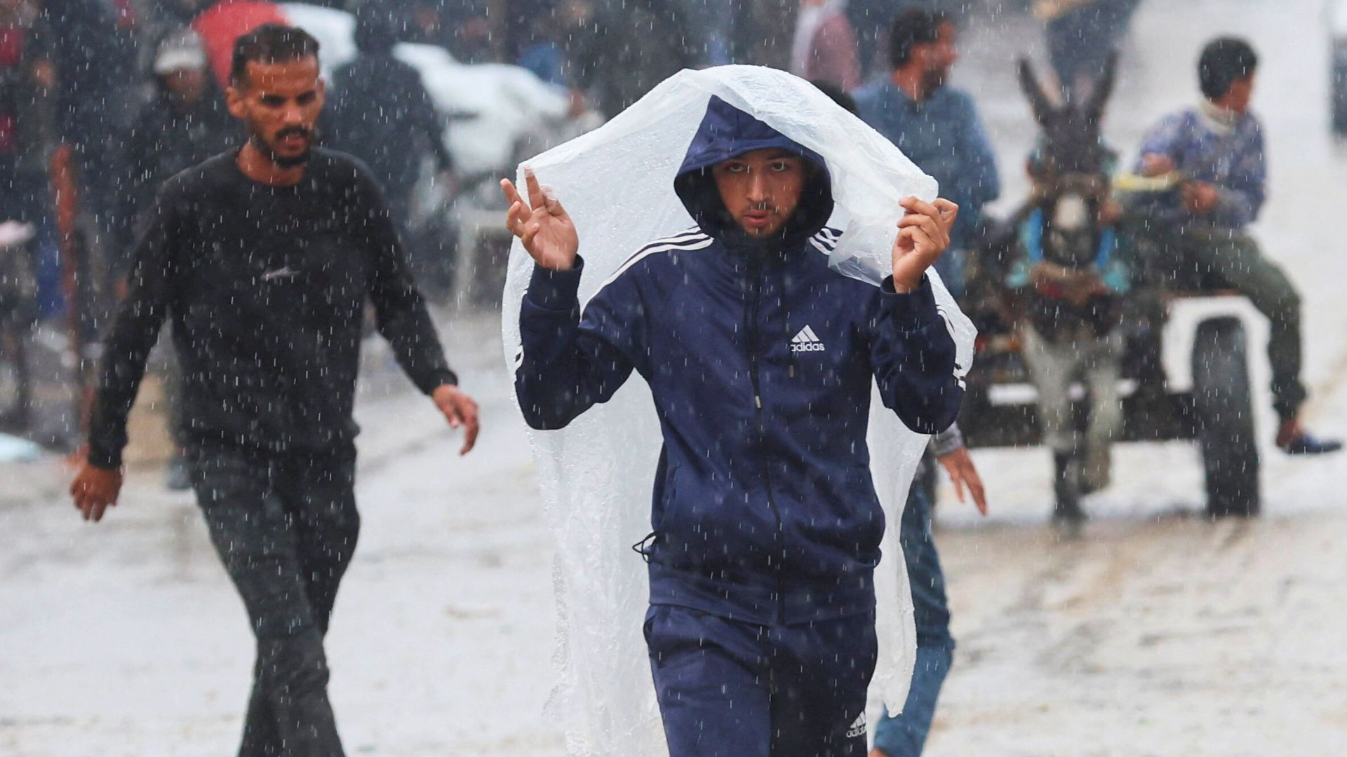 Heavy rains, flooding as Storm Byron batters war-torn Gaza