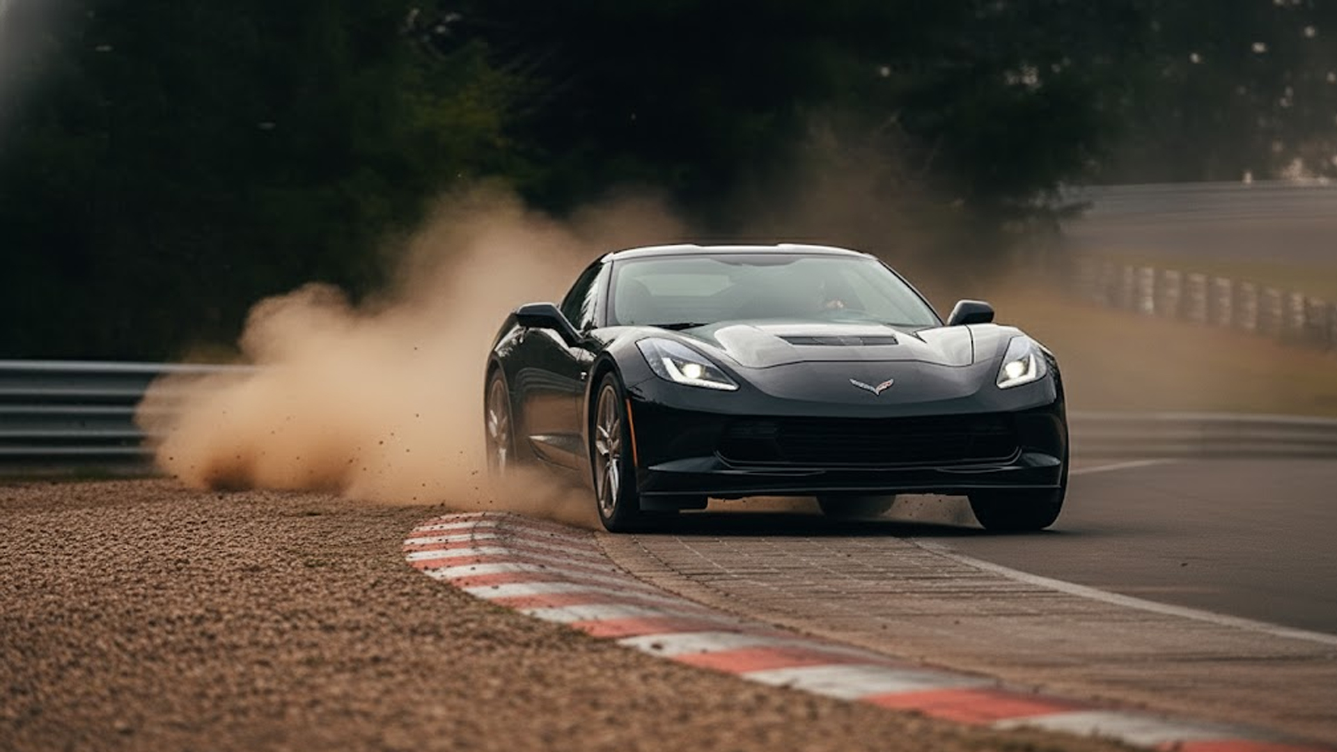 Nürburgring drivers nearly crash, but survive