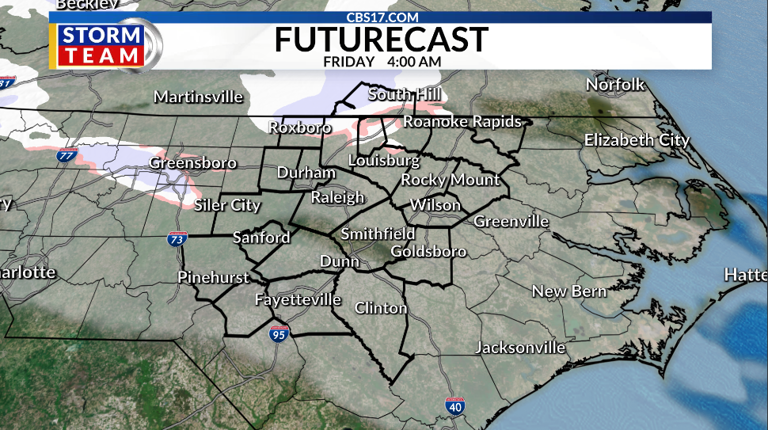 Central NC winter weather: Snow flurries possible in the Triangle ...