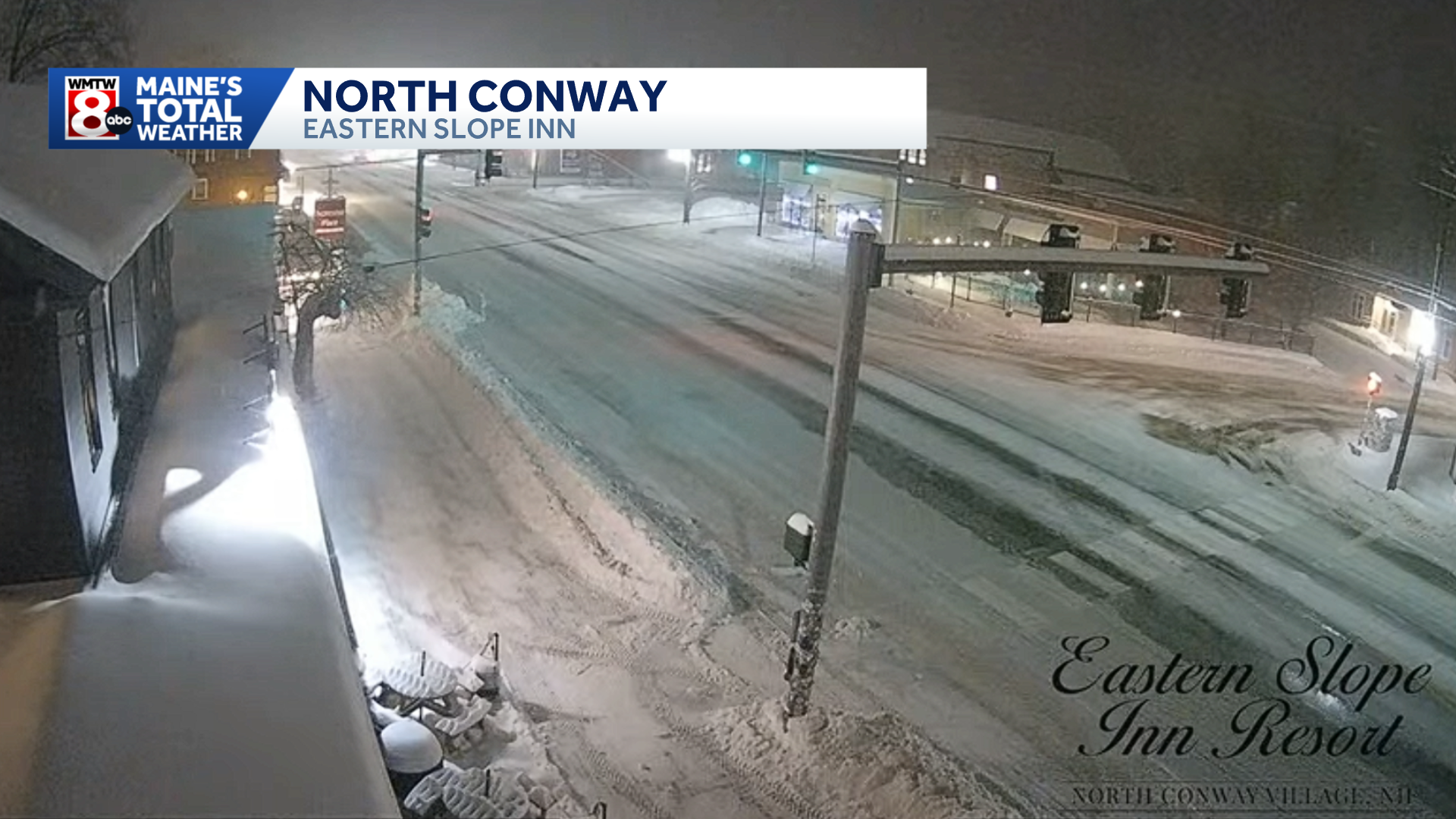 Slick roads this morning due to snow and ice
