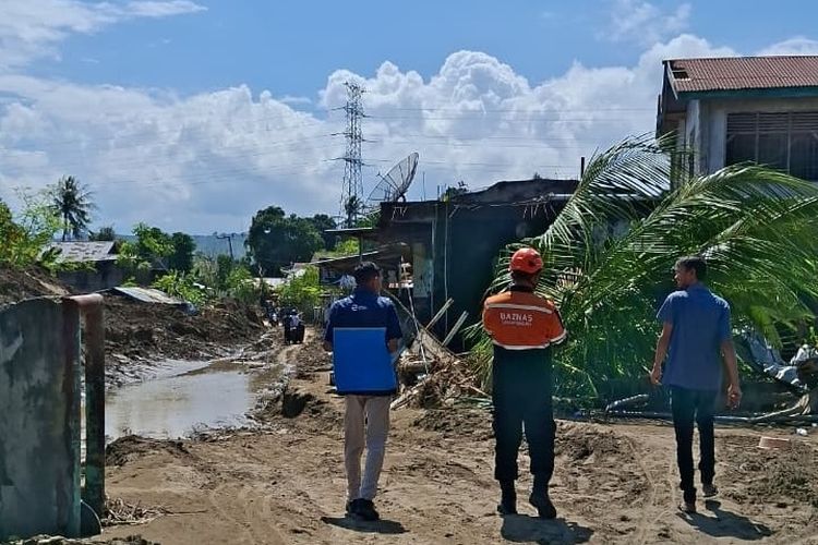 Bantu Kebutuhan Pengungsi, Jasaraharja Putera dan Baznas Bangun Dapur Umum di Wilayah Bencana Sumate