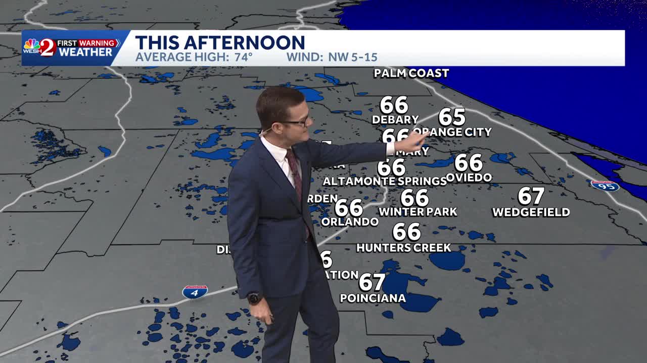 Cold front brings cooler temperatures to Central Florida | December 11 ...