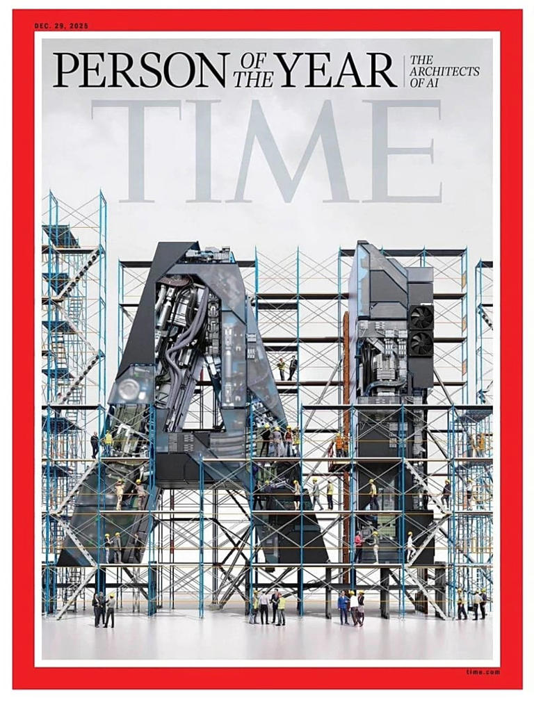 TIME person of the year 2025 announced: The 'architects of AI'