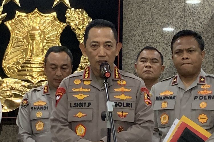 Kapolri Umumkan Tersangka Pembalakan Liar di Tapanuli Selatan