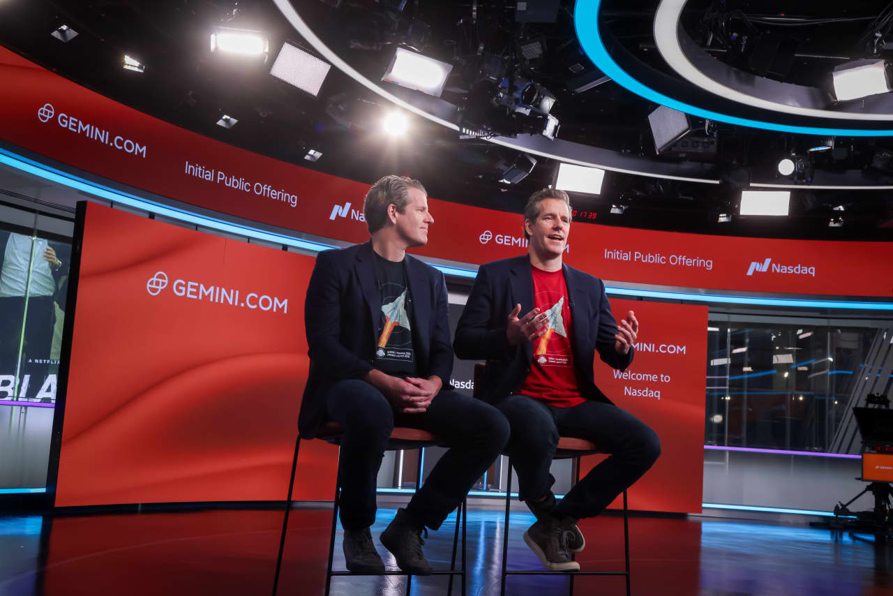 Gemini Space Station is launching a prediction market. The stock soars.