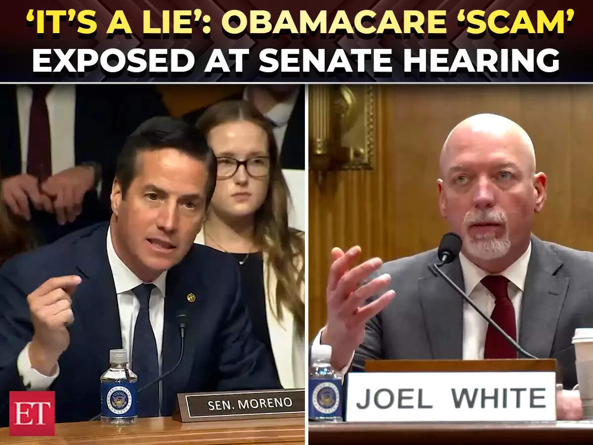 Stop using it for votes!': Sen. Moreno 'exposes' Obamacare 'lies' in explosive  hearing | Watch