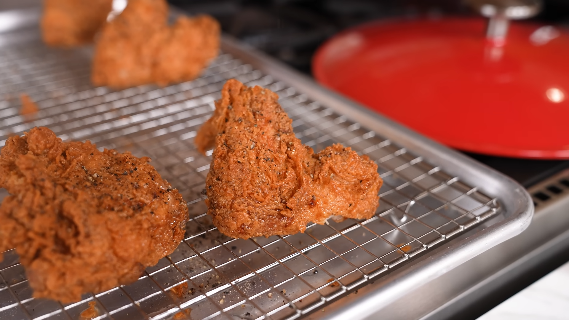 This is what a real fried chicken bucket should taste like