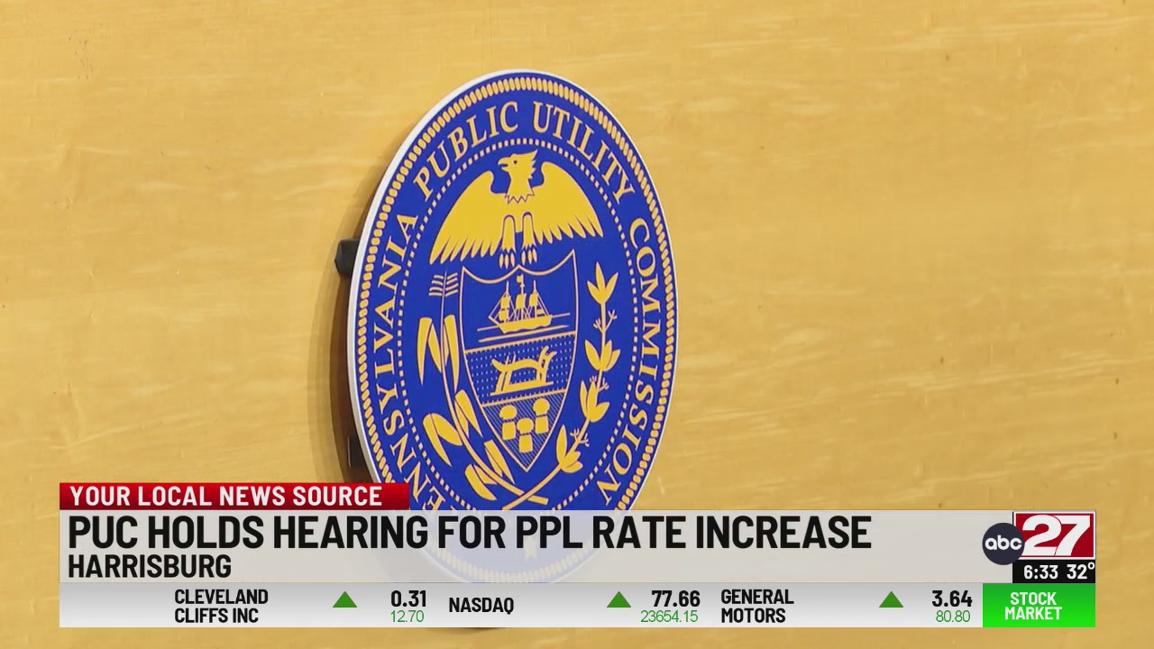 PUC holds hearing for PPL rate increase
