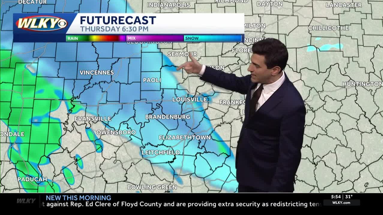 Impact weather: Accumulating snow expected Thursday night