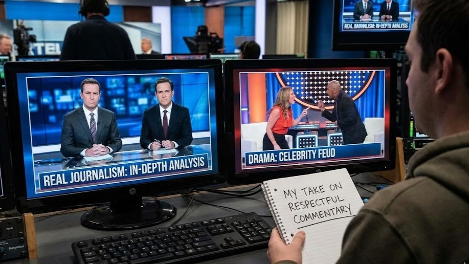 Real journalism vs drama: Why respectful commentary matters