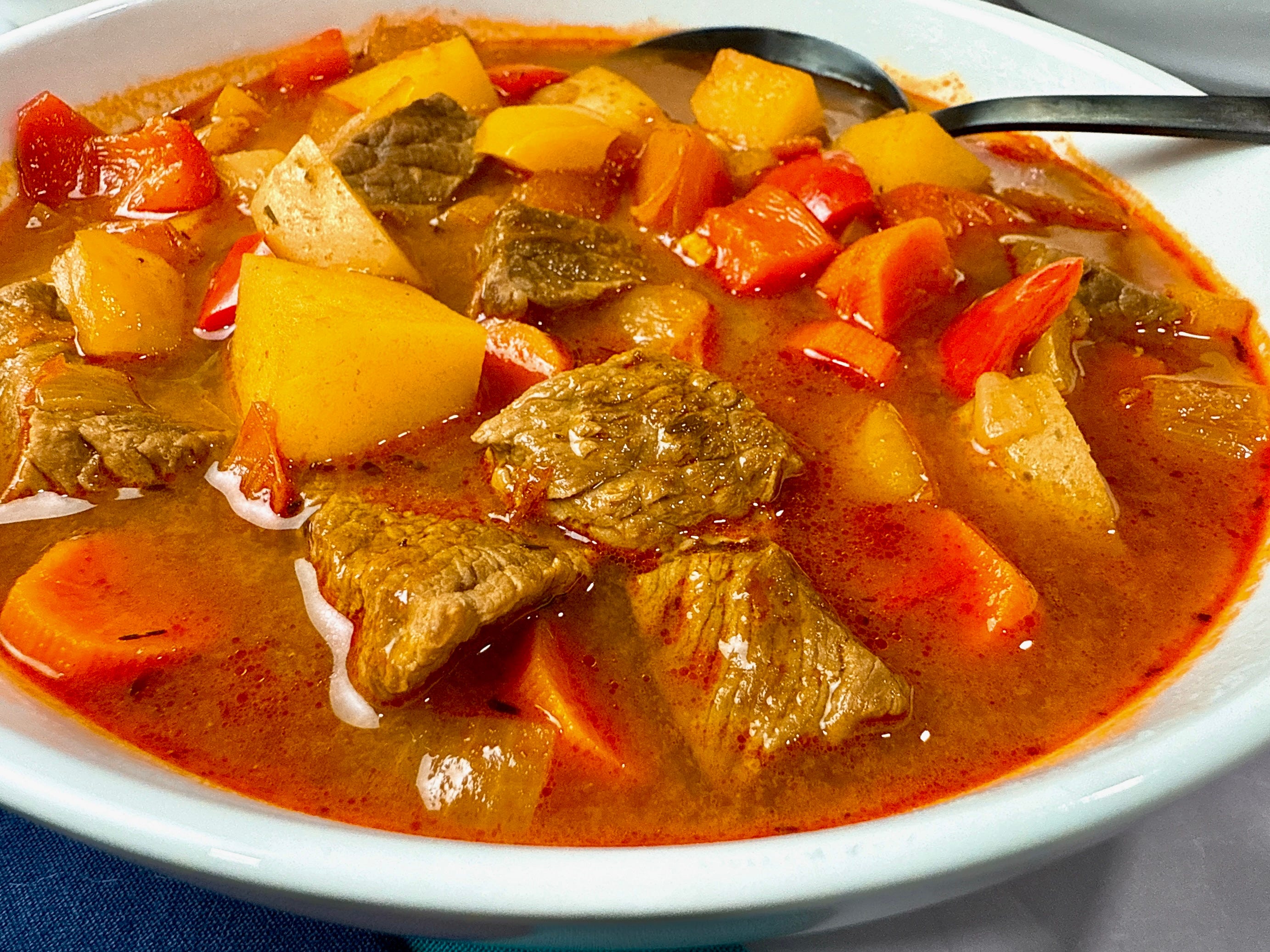 Stew is the perfect winter warmer. This goulash is a classic