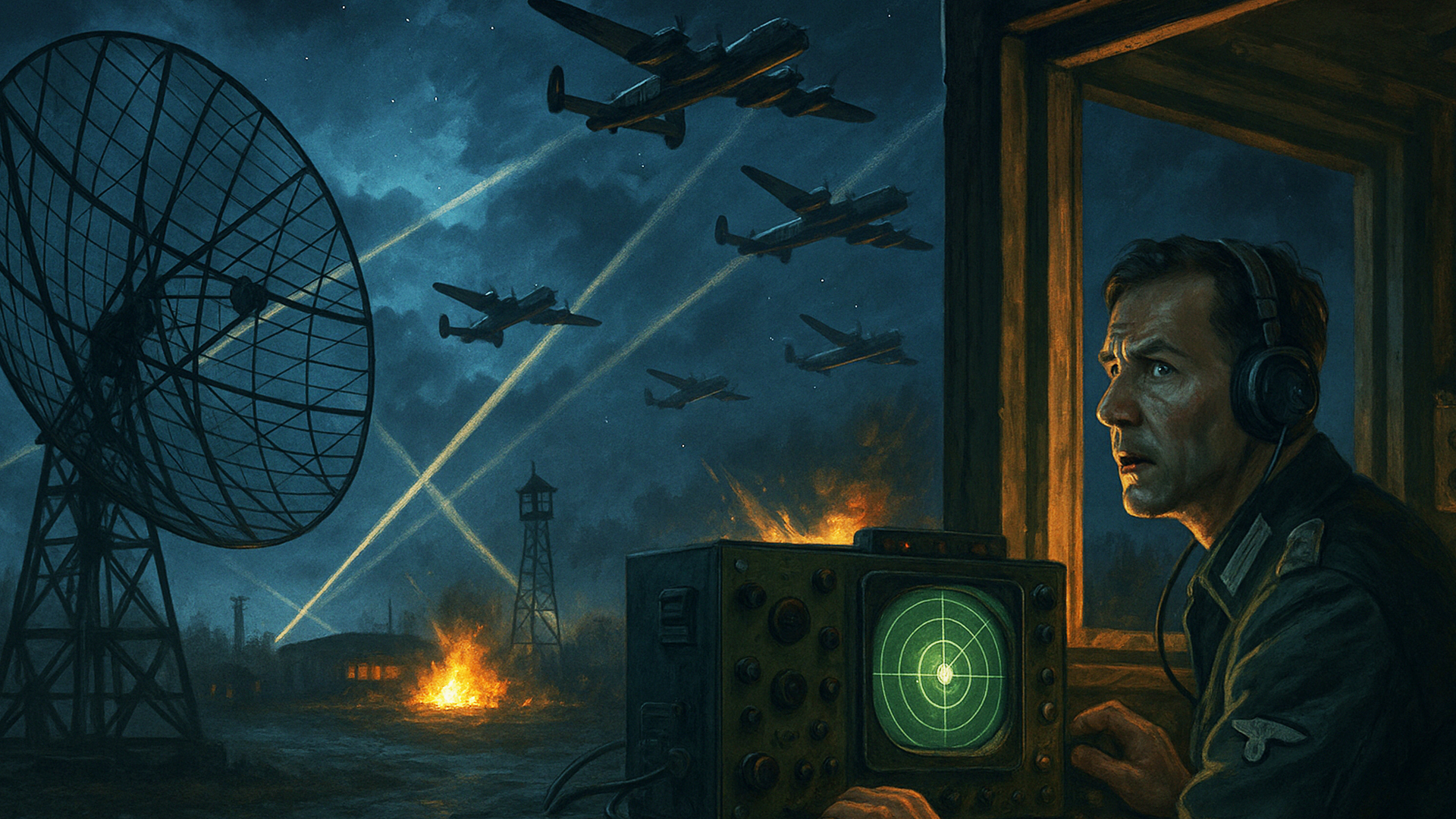 The night German radar went blind in World War II