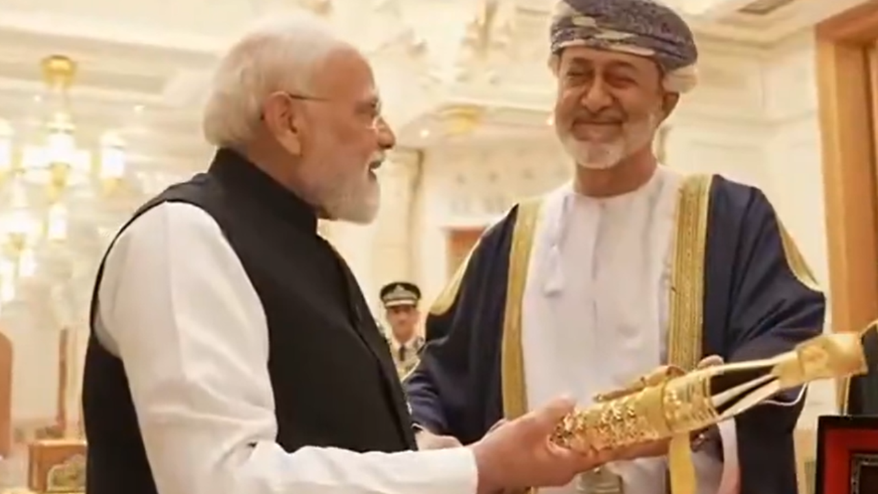 PM in Oman: Modi receives 'Order of Oman', inks historic FTA with Gulf ...