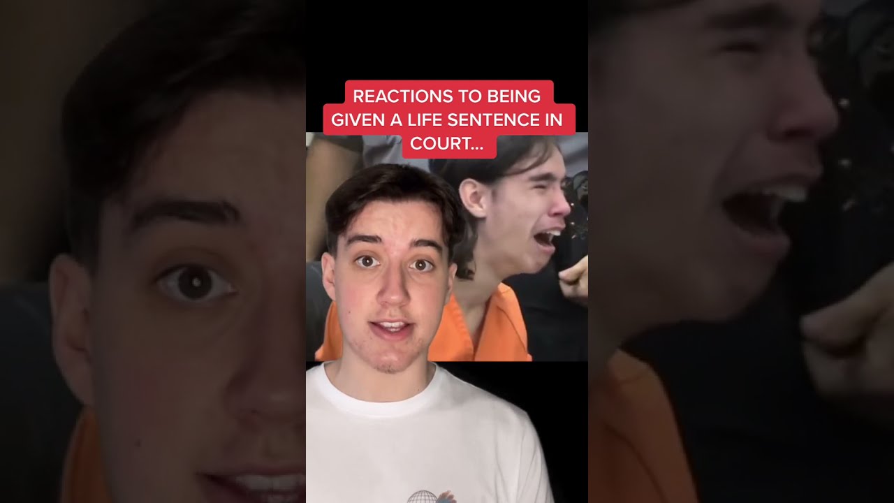 People’s reactions when receiving life sentences in court