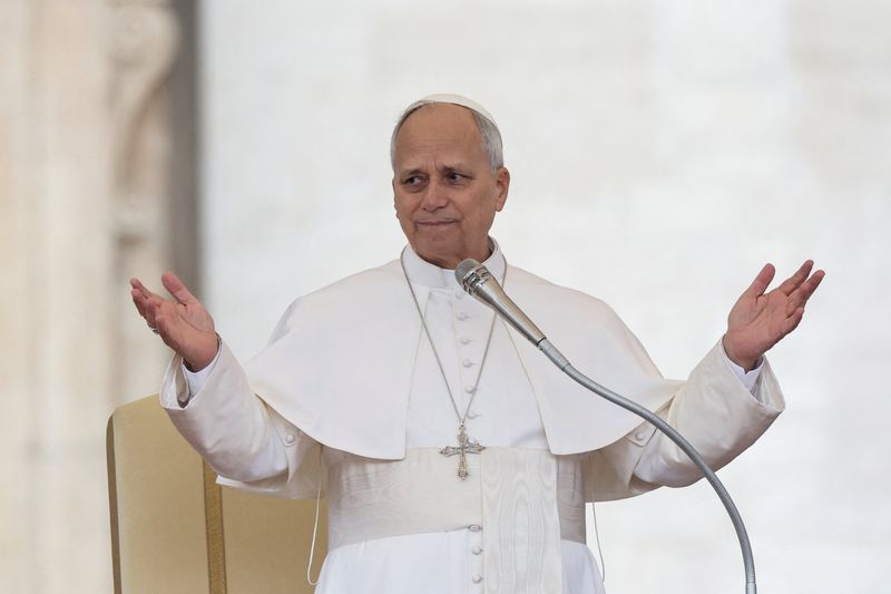 Pope Leo decries leaders who invoke religion for violence and nationalism