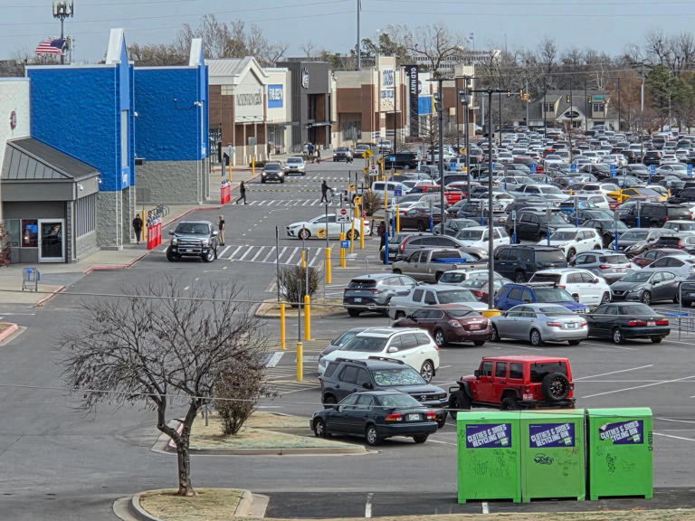 Another power retail center near Penn Square Mall is sold