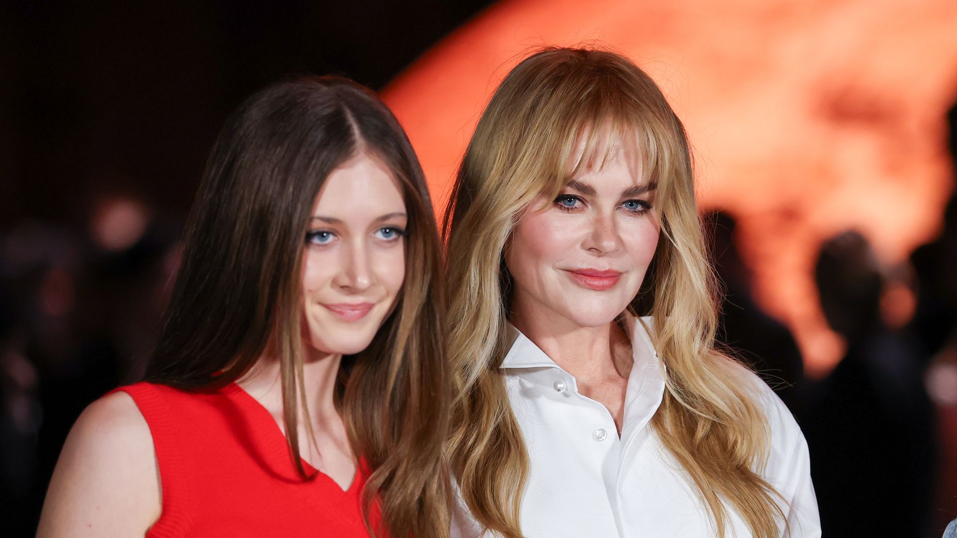 Nicole Kidman's daughter Sunday stuns in mini dress with striking model ...
