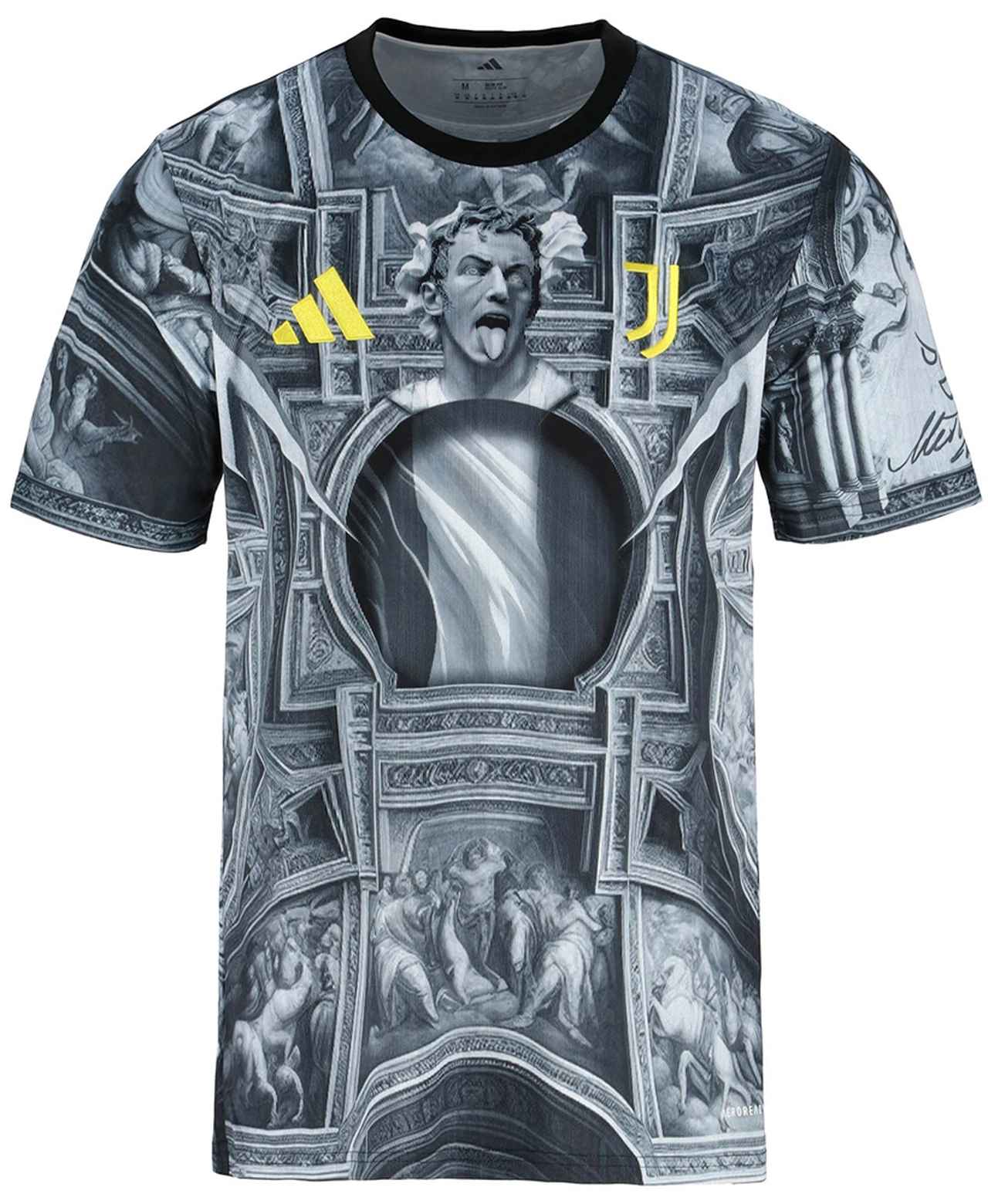 ベロ出しデルピエロ」をデザイン! ユヴェントスが“伝説パフォ”の芸術的