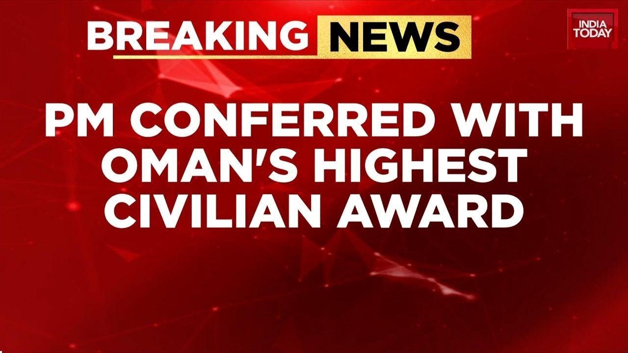 PM Narendra Modi conferred with Order of Oman, sultanate's highest ...