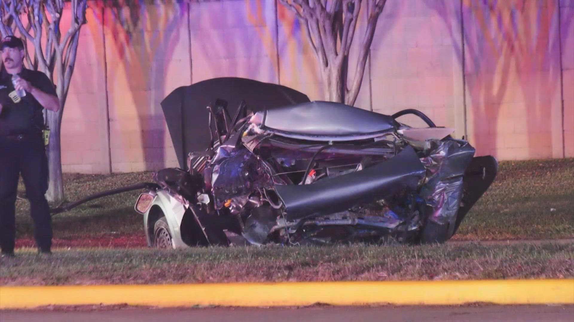Woman critically injured after police chase ends in crash on Fry Road