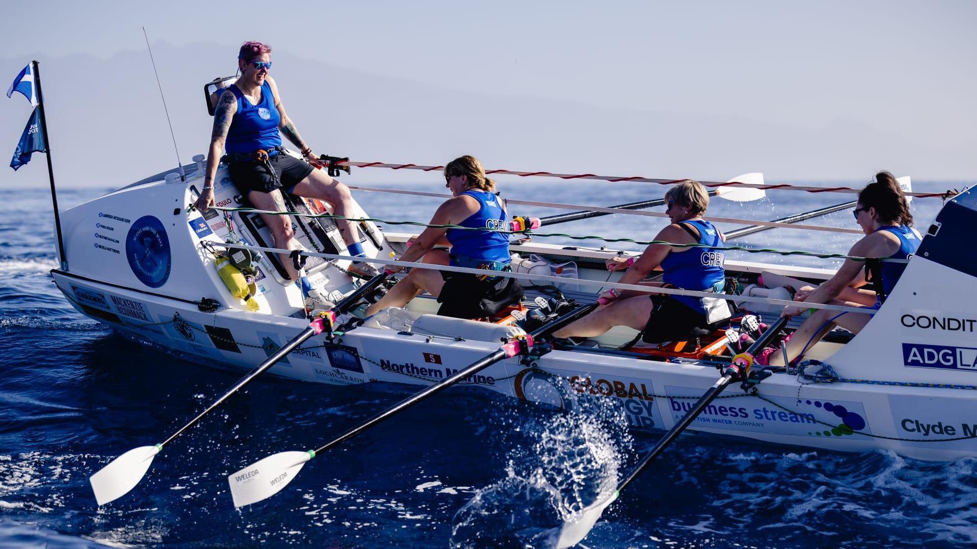 Rower in all-women team rescued during 'world's toughest' challenge