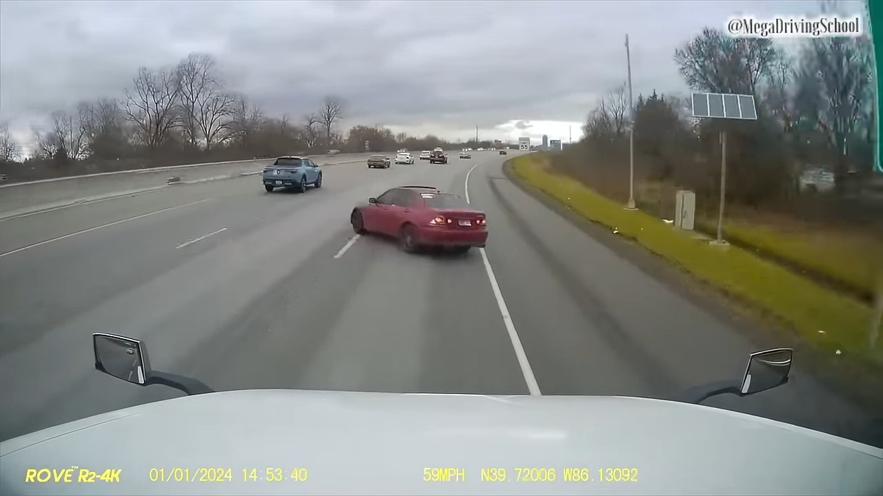 Out-of-control speed turns road into wreckage zone