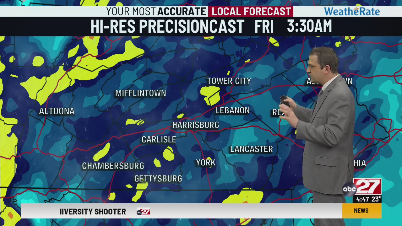 Brett's Thursday morning first forecast