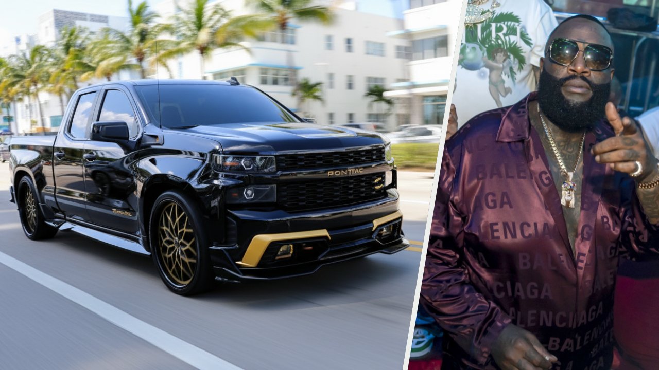 Rapper Rick Ross raakt zijn unieke Pontiac Trans Am kwijt en vindt hem ...