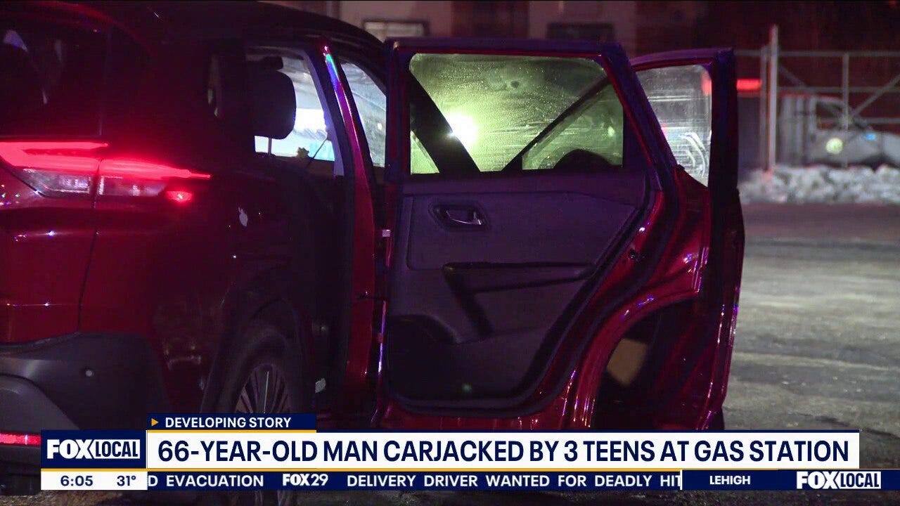 Teens arrested after gunpoint carjacking at Philly gas station leads to ...