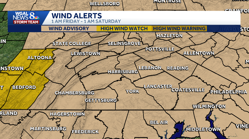 Heavy rain, strong winds to impact the Susquehanna Valley Thursday ...