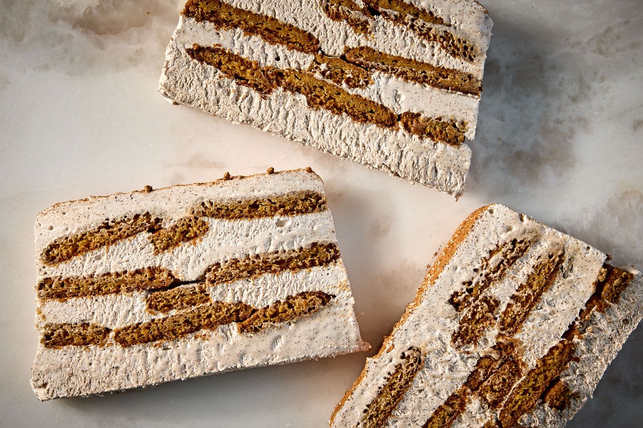 Gingerbread Ice Box Cake