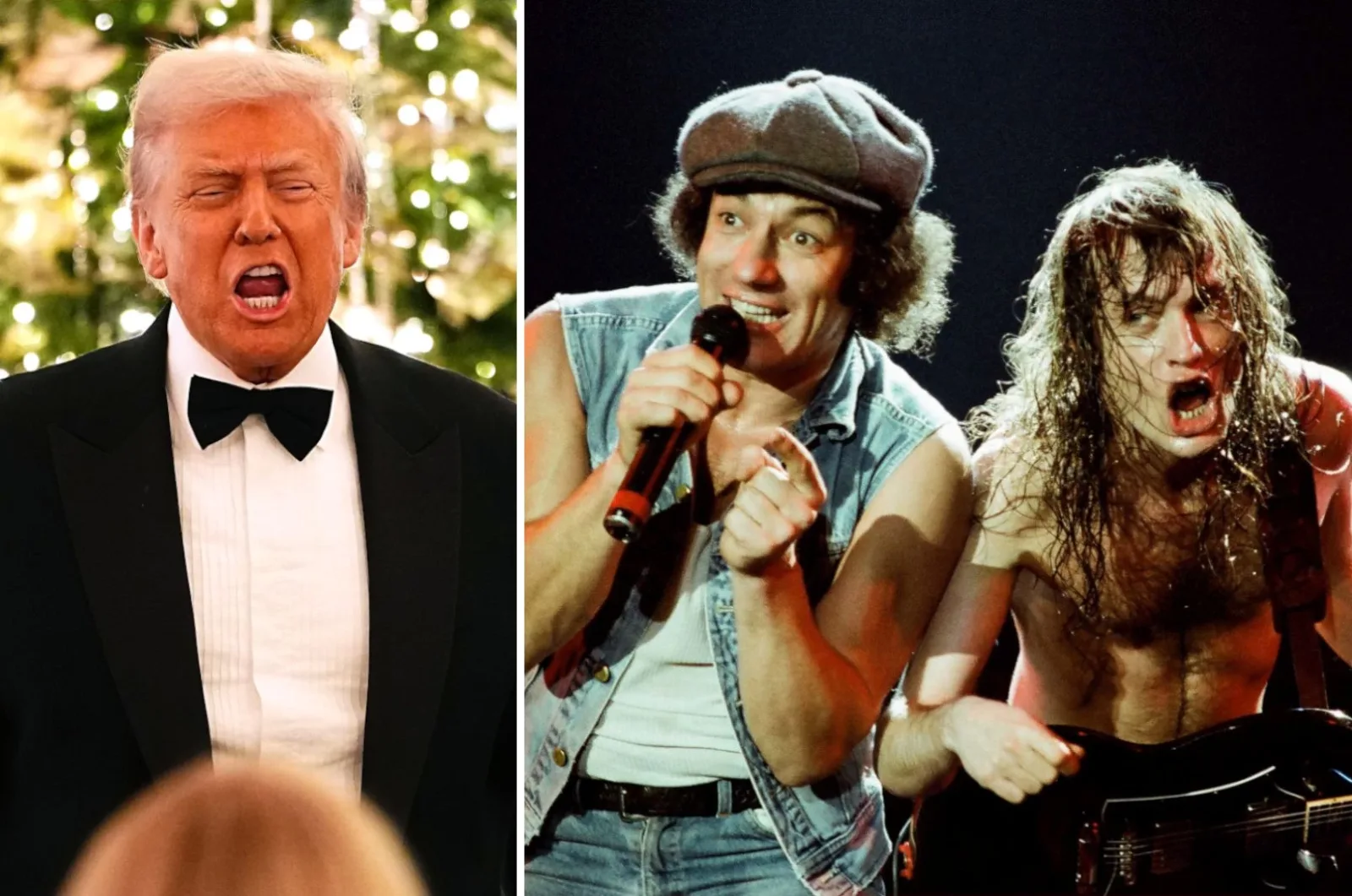 AC/DC has a song about Donald Trump?
