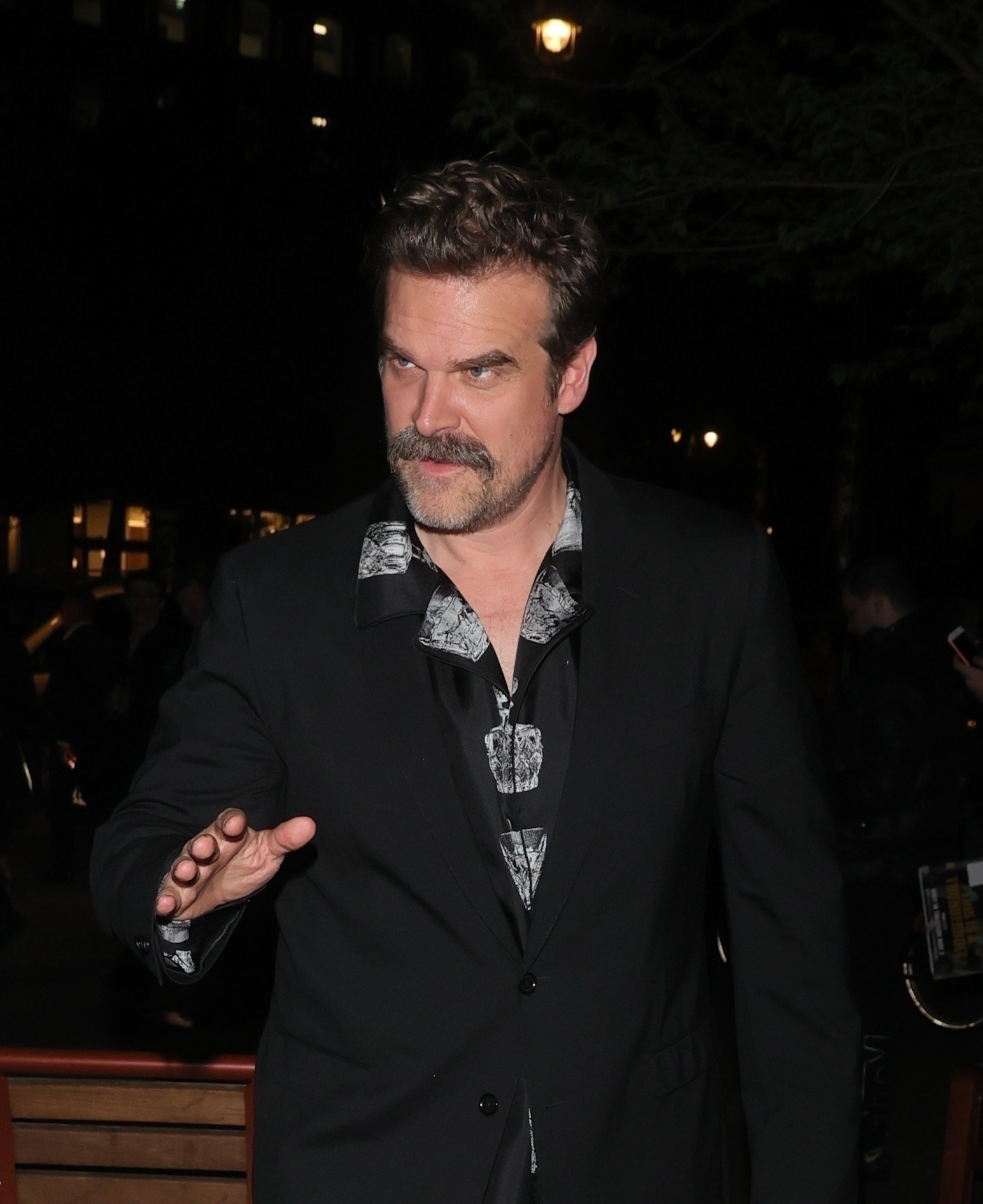 David Harbour accused of stealing fan’s hat in bizarre bar incident as