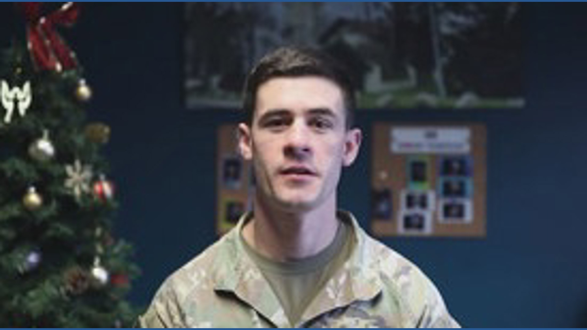Holiday greetings from US Army 1st Lt. Ridge Clark of Maryville, TN ...