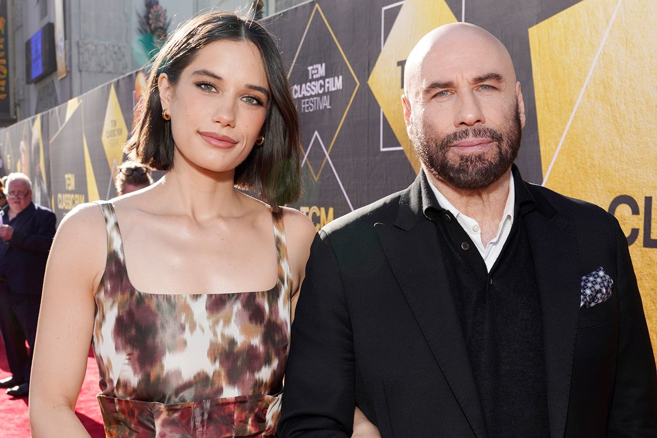 (L-R) Ella Bleu Travolta and John Travolta attend the Opening Night Gala and 30th Anniversary Screening of