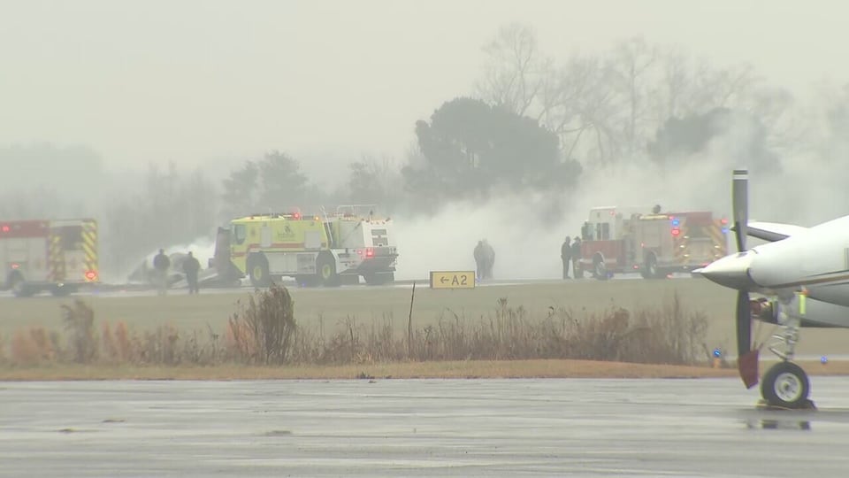 Records: Private jet owned by NASCAR driver crashes at Statesville airport<br>