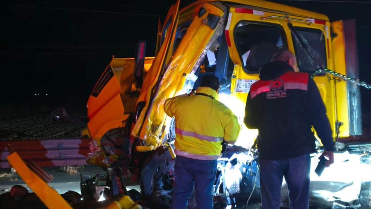 Choque entre tráileres en la autopista Torreón–Saltillo deja a un ...