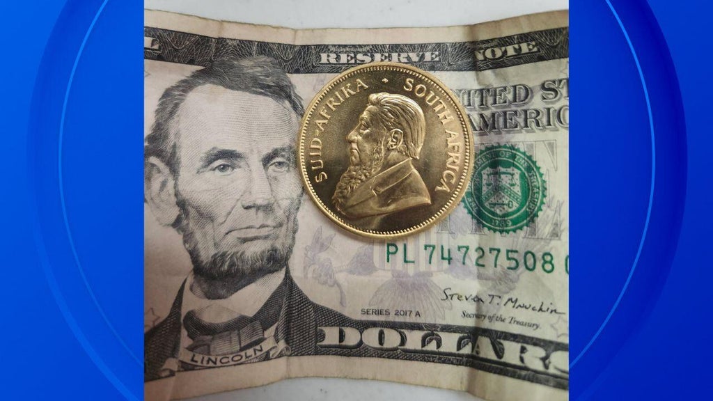 Gold Krugerrand coin worth $4,300 dropped in Salvation Army kettle in ...
