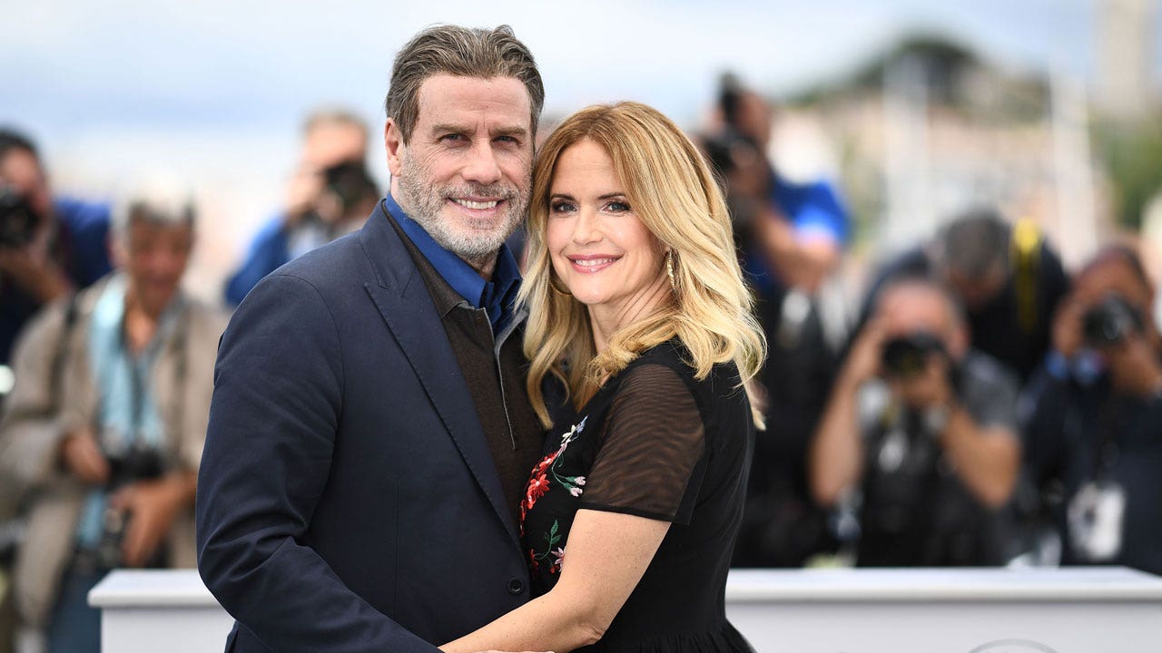 John Travolta and Kelly Preston, who died in 2020, shared three children together. Getty Images