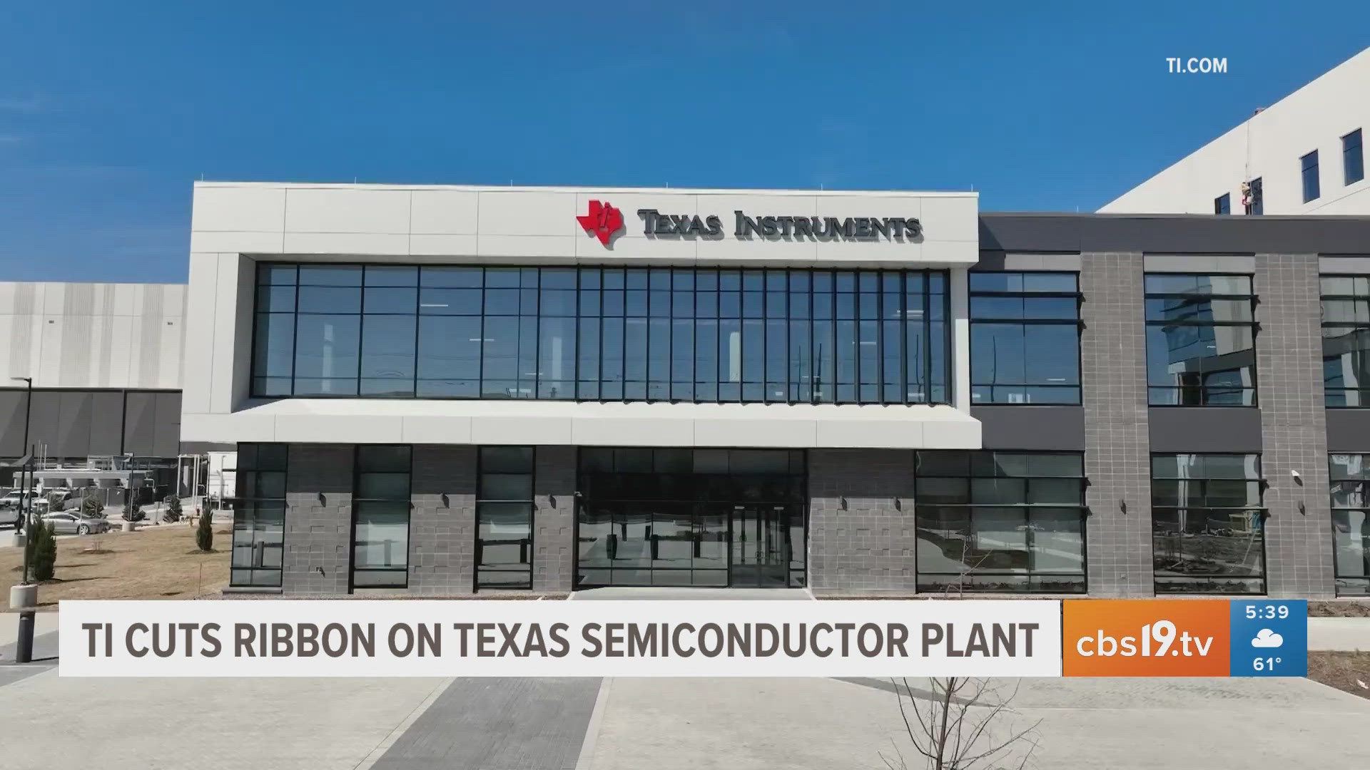 Texas Instruments cuts ribbon on Texas semiconductor plant