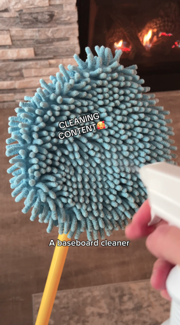 Satisfying deep cleaning content using everyday cleaning products