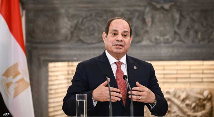 الرئيس المصري عبد الفتاح السيسي