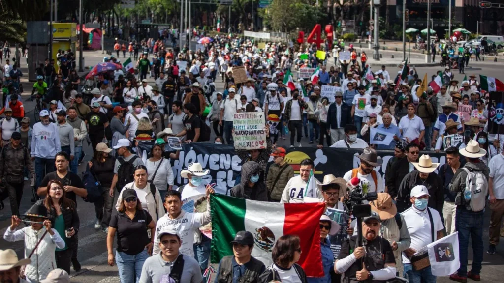 Mira las marchas y concentraciones para hoy 22 de febrero